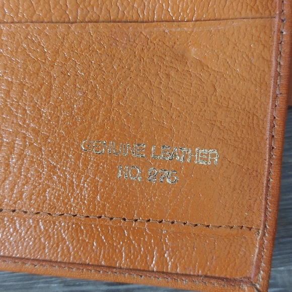 Stunning natural leather embossed Australia vintage wallet. - Picture 3 of 7